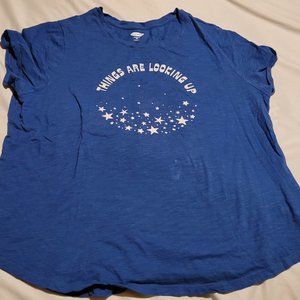 Blue Old Navy Star Tee